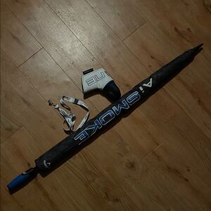 Callaway AI Smoke Golf Umbrella Headcover and Lanyard
